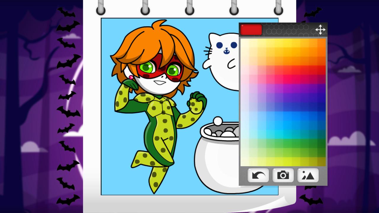 Chibi Süper Kahramanlar Boyama