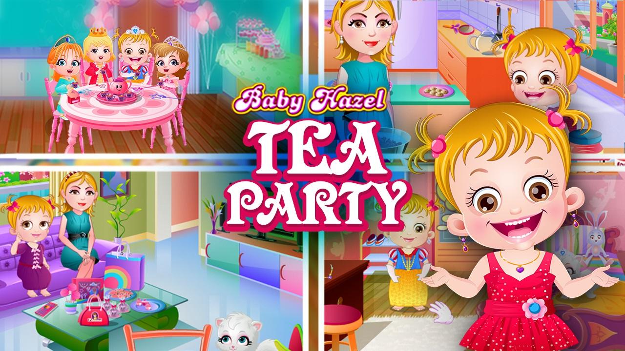Baby Hazel Tea Party